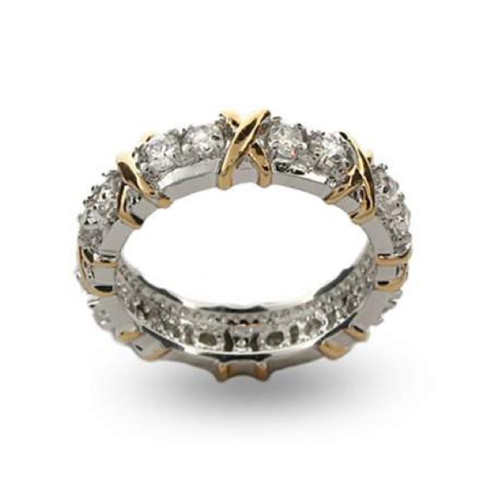 16 Stone Eternity Band - Picture 9 of 13